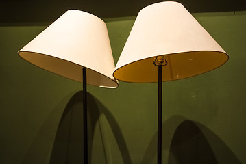 Image showing Two lamps