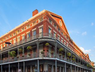 Image showing Brick Building in French Quarter