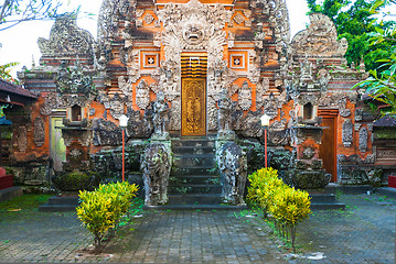 Image showing Bali temple complex