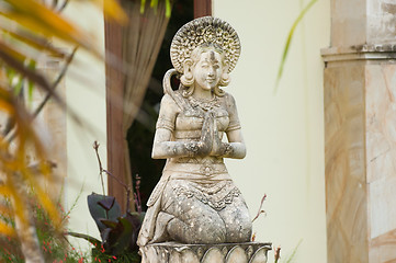 Image showing Traditional Balinese statue