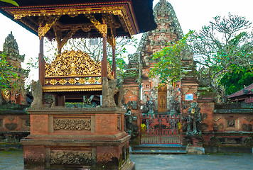 Image showing Bali temple complex