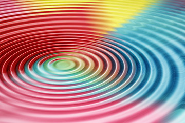 Image showing Colorful Ripple Background