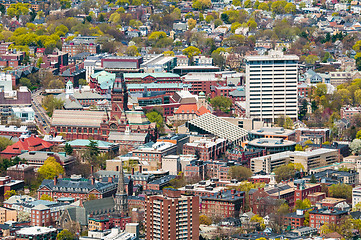 Image showing Harvard Campus Aerial