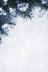 Image showing Icy background