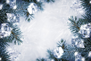 Image showing Icy background