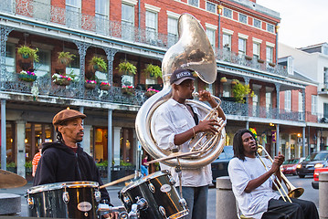 Image showing Jazz band in New Orleans