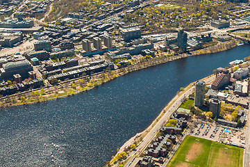 Image showing Boston University, Charles River, and MIT aerial