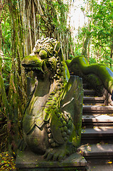 Image showing Ancient sculpture in Bali