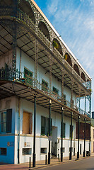 Image showing French Quarter building