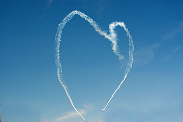 Image showing Sky heart