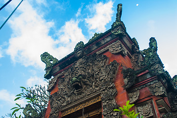 Image showing Bali temple complex