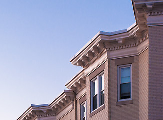 Image showing Boston Back Bay Brownstones