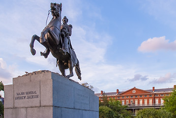 Image showing Andrew Jackson statue