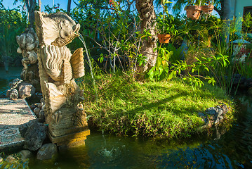 Image showing Traditional Bali statue