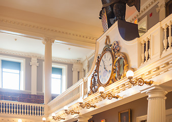 Image showing Clock, Assembly Hall, Fanueil Hall, Boston