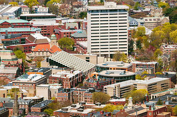 Image showing Harvard Campus Aerial