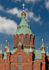 Image showing Uspenski Cathedral in Helsinki