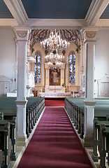 Image showing Splendid church interior