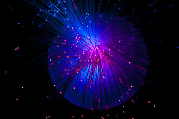 Image showing Optical fibers 