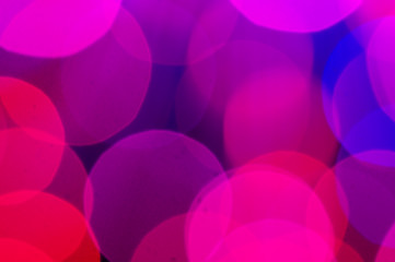 Image showing Festive lights and circles. Christmas background