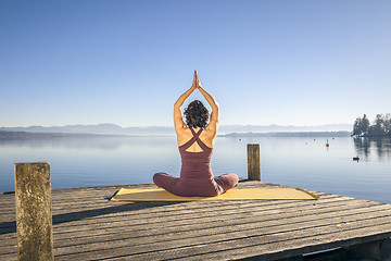 Image showing yoga woman