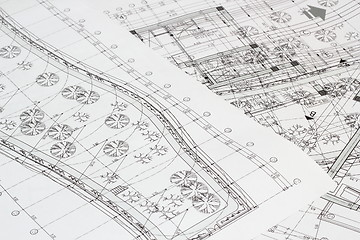 Image showing greenhouse plan