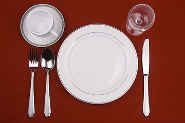 Image showing Place setting