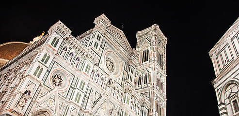 Image showing Florence Duomo by night