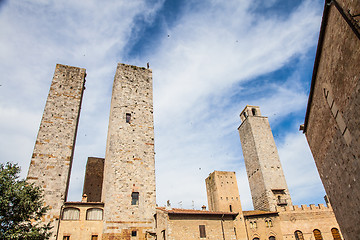 Image showing San Gimignano towers