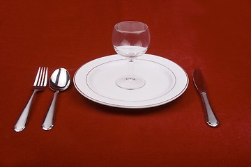 Image showing Place setting