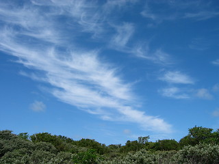 Image showing cloud formations over Schiermonnikoog