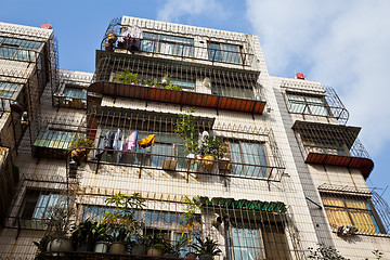 Image showing Old apartments in China