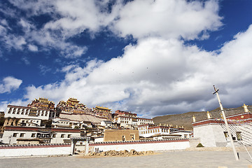 Image showing Ganden Sumtseling Monastery in Shangrila, Yunnan, China.