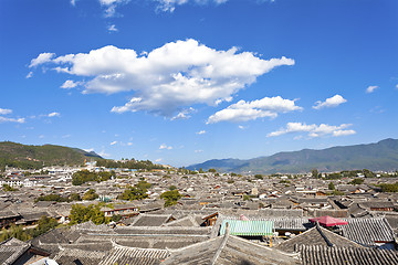 Image showing Lijiang old town, the UNESCO world heritage in Yunnan province, 