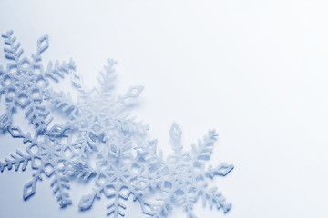 Image showing Snowflakes background