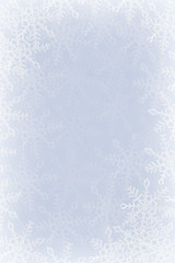 Image showing Snowflakes background