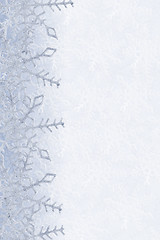 Image showing Snowflakes background