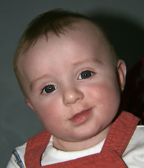 Image showing Baby smile