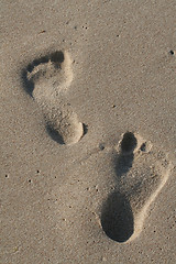 Image showing Footprints