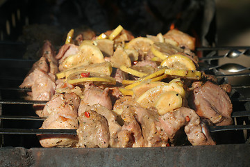 Image showing Grilling