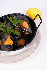 Image showing Mussel tapa