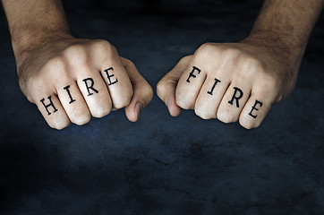 Image showing Hire or Fire?