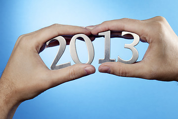 Image showing Happy New year 2013