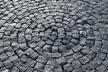 Image showing Pavement in the form of a circle