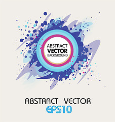 Image showing Abstract vector background with place for your text