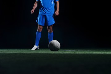 Image showing soccer player