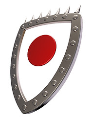 Image showing japan shield