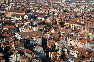 Image showing View of Venice from Campanile of St. Mark's Basilica