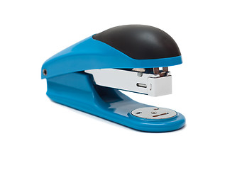 Image showing blue stapler