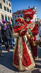 Image showing Venetian Costumes